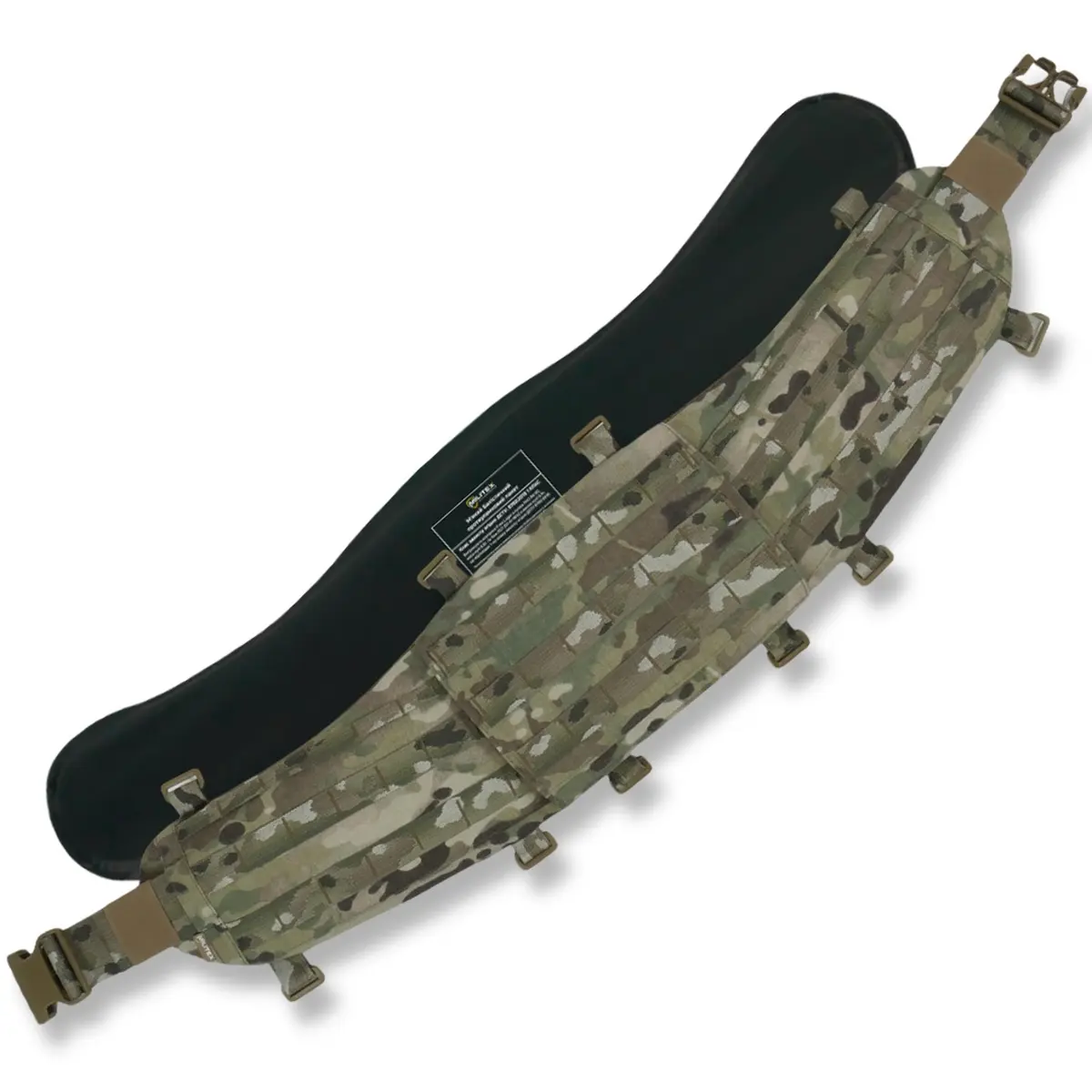 Пояс РПС Militex R-3 GEN.2 Cordura original USA Multicam (S) з балістичним пакетом 1 клас захисту Militex