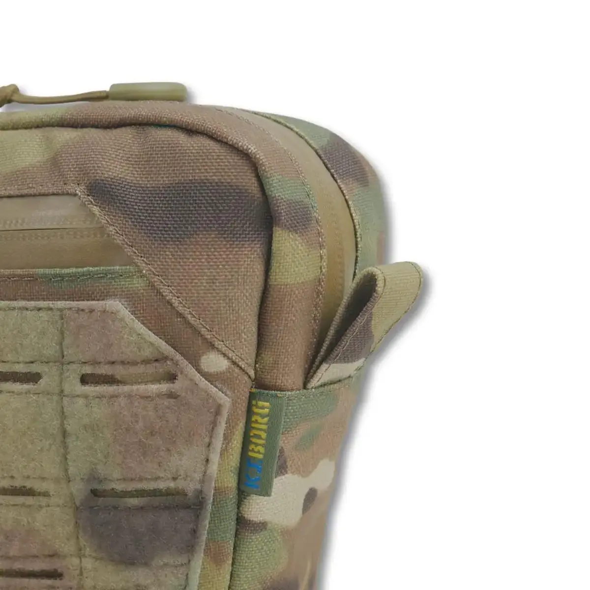 Сумка-напашник M Kiborg з балістичним пакетом 1 клас захисту Militex GU Сordura Multicam - Зображення 6