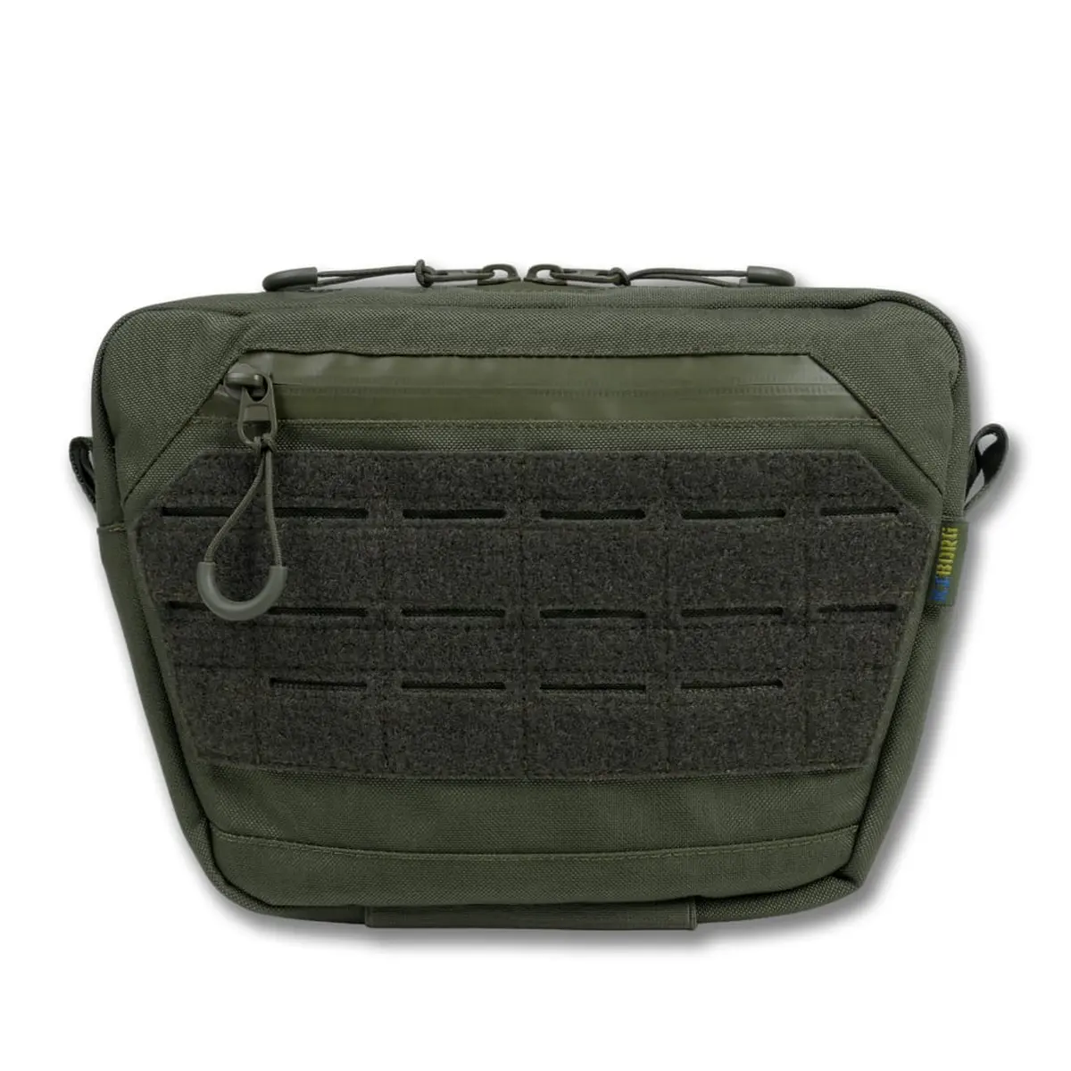 Сумка-напашник XL Kiborg з балістичним пакетом 1 клас захисту Militex GU Сordura Khaki - Зображення 4