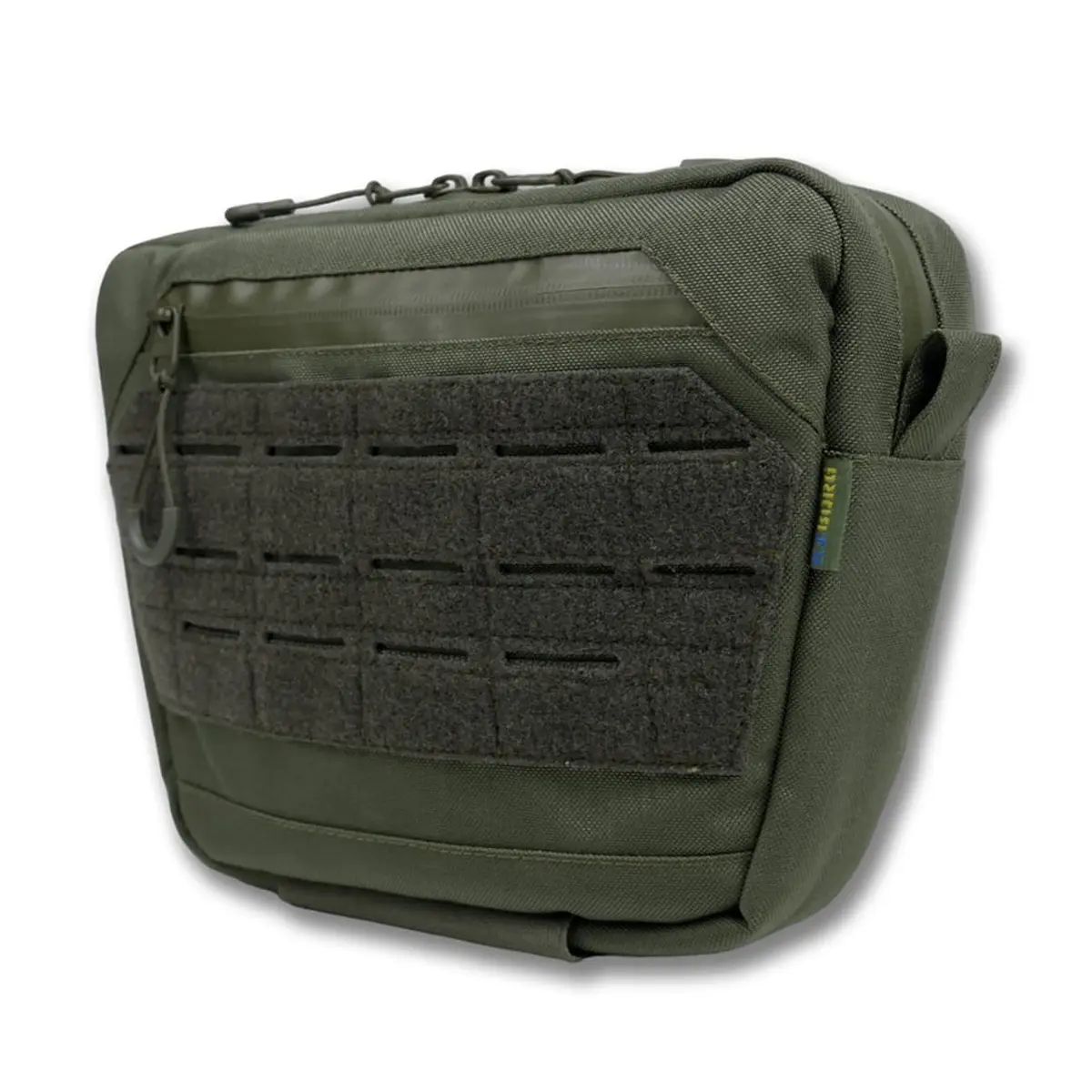 Сумка-напашник XL Kiborg з балістичним пакетом 1 клас захисту Militex GU Сordura Khaki - Зображення 5