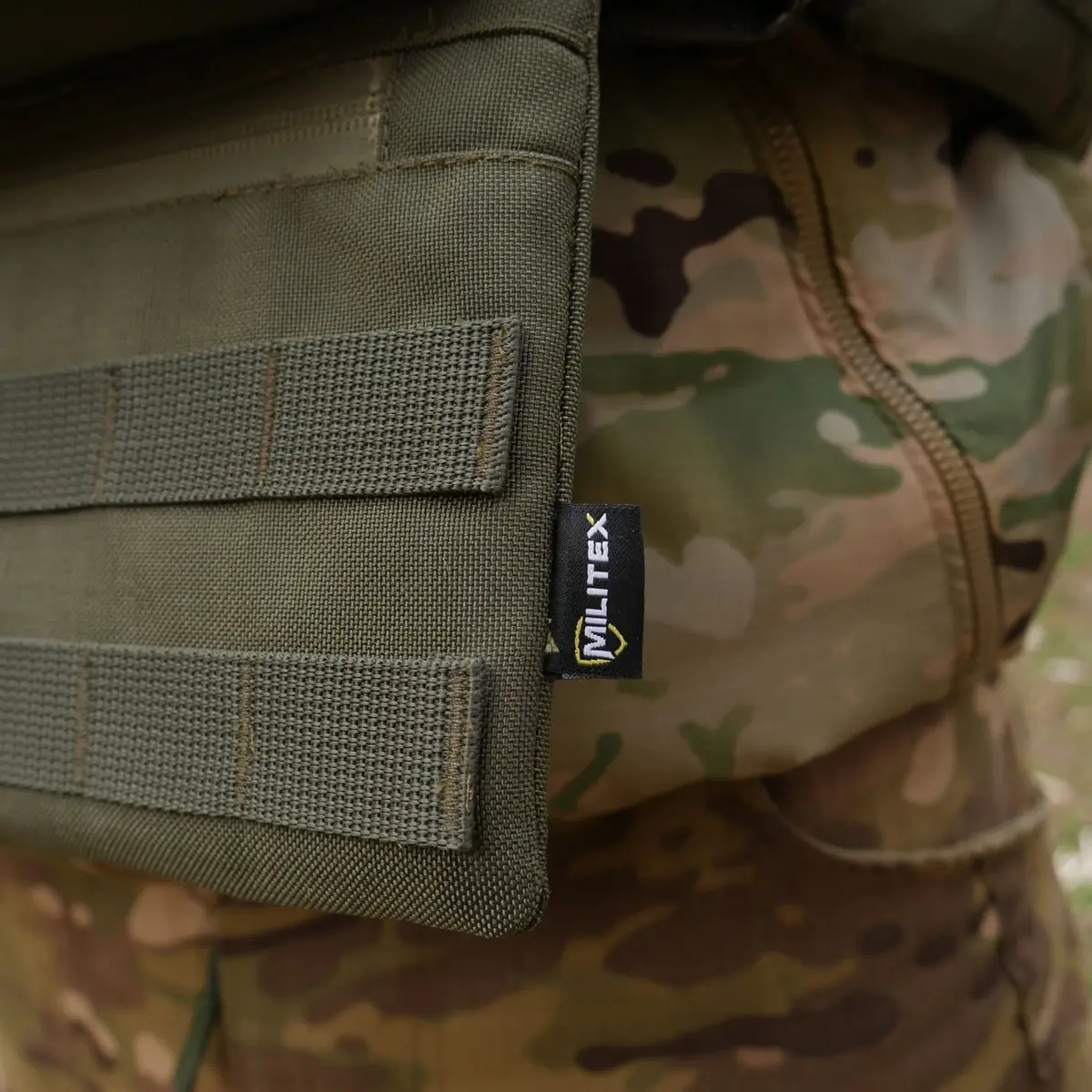 Захист живота (кишківник) Kiborg з балістичним пакетом 1 клас захисту Militex Khaki - Зображення 10