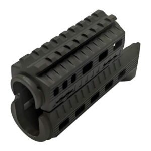 Цівка DLG Tactical АКС-74У (АКСУ) з двома системами кріплень (Пікатінні, M-Lok) колір Олива