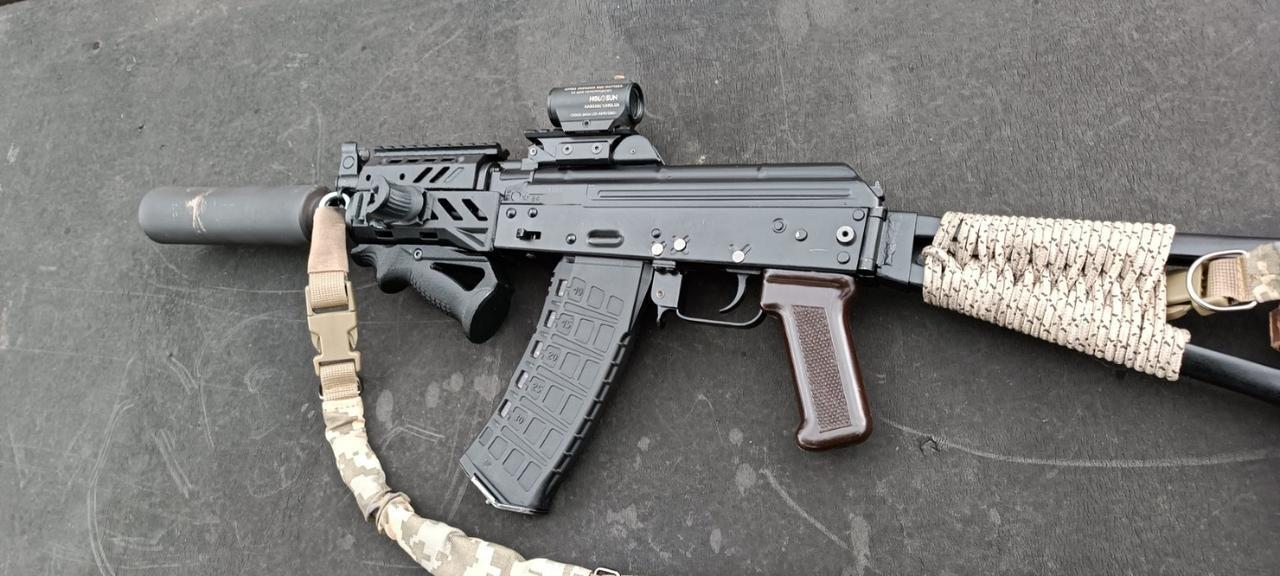 Комплект обвісу для АКСУ АКС74У з антабкою чорний - Зображення 8