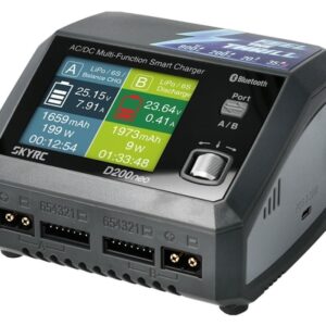Зарядний пристрій універсальний дуо SkyRC D200neo 200W/800W з блоком живлення (SK-100196)