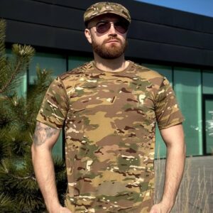 Футболка мультикам Джерсі  Military