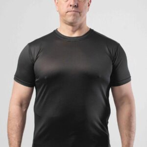 Футболка джерсі сітка Чорна Military Black