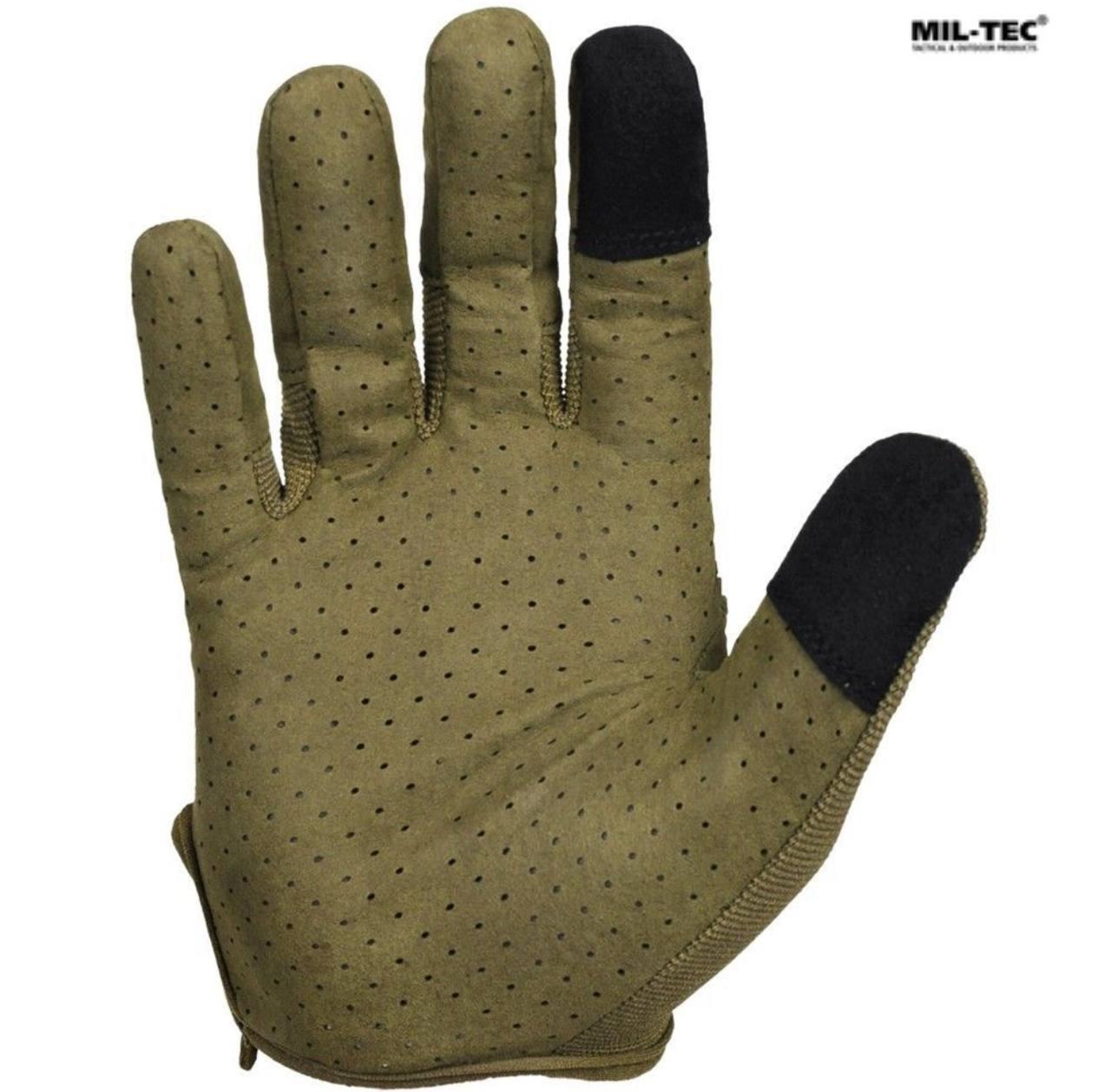 Рукавиці сенсорні Combat Touch Оливкові - Зображення 4