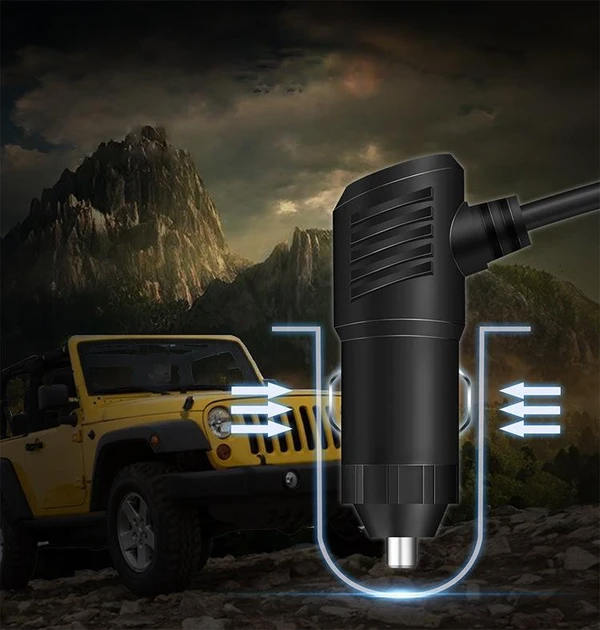 Розгалужувач для прикурювача Xunniu WT-D23 Black - Зображення 4