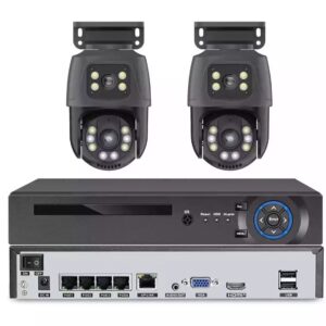 Dvr kit 2 ch с поворотными камеры 9591