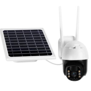 Уличная камера видеонаблюдения TP8 V380 Pro Solar с солнечной панелью и аккумулятором