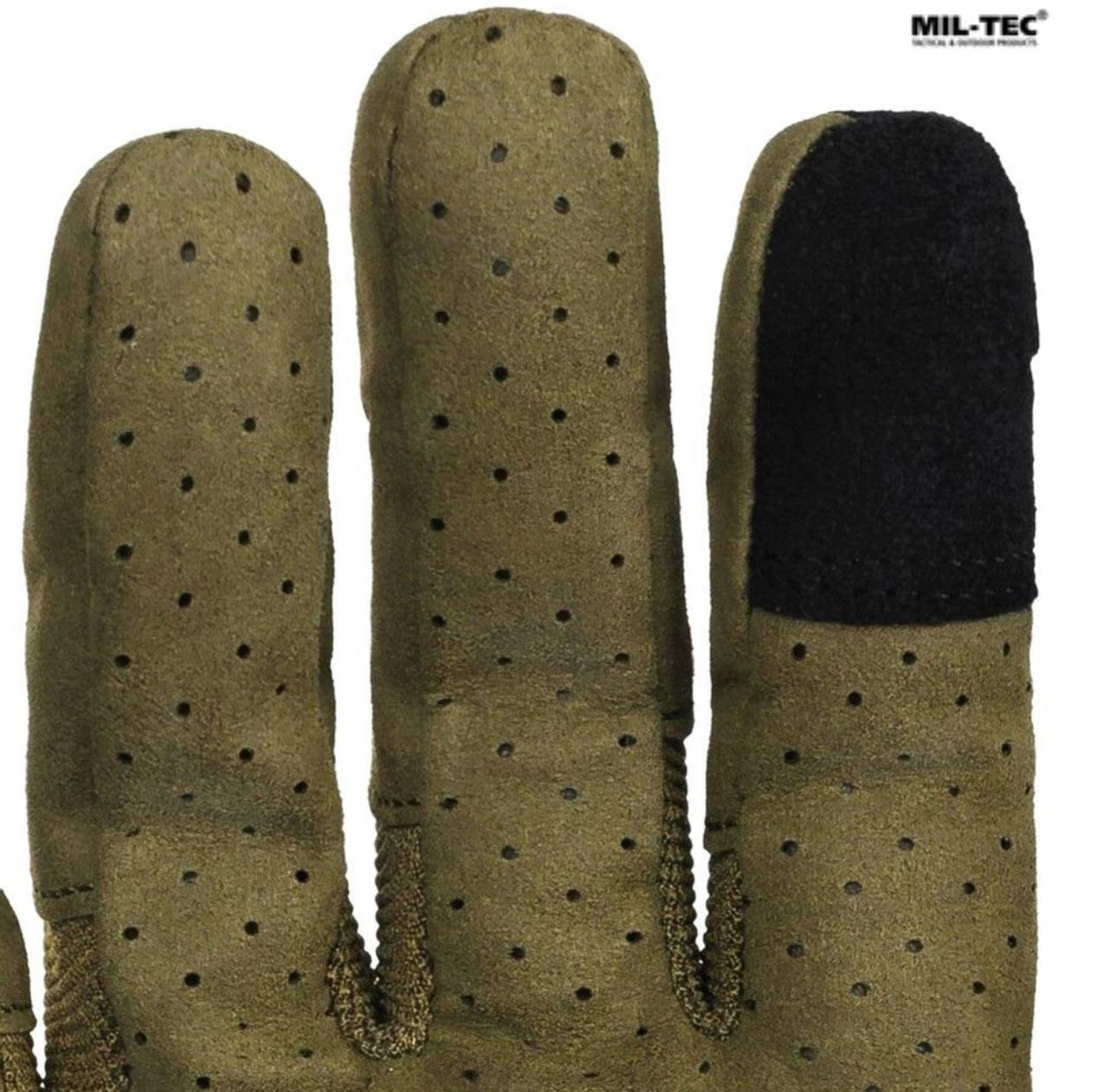 Рукавиці сенсорні Combat Touch Оливкові - Зображення 7