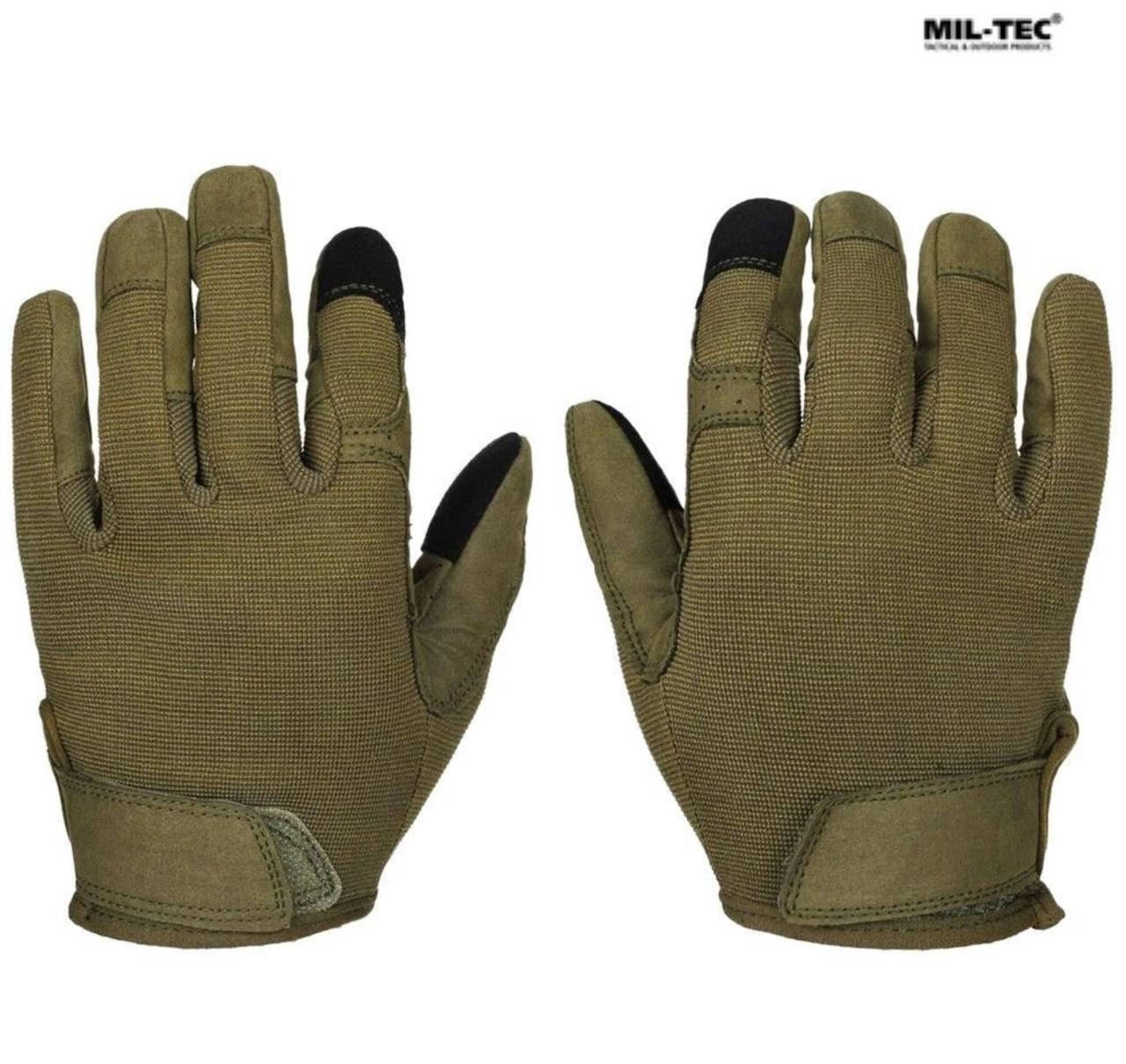 Рукавиці сенсорні Combat Touch Оливкові