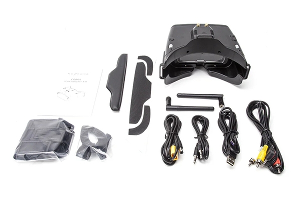 Окуляри FPV Skyzone COBRA X V4 1280x720 5.8GHz - Зображення 3