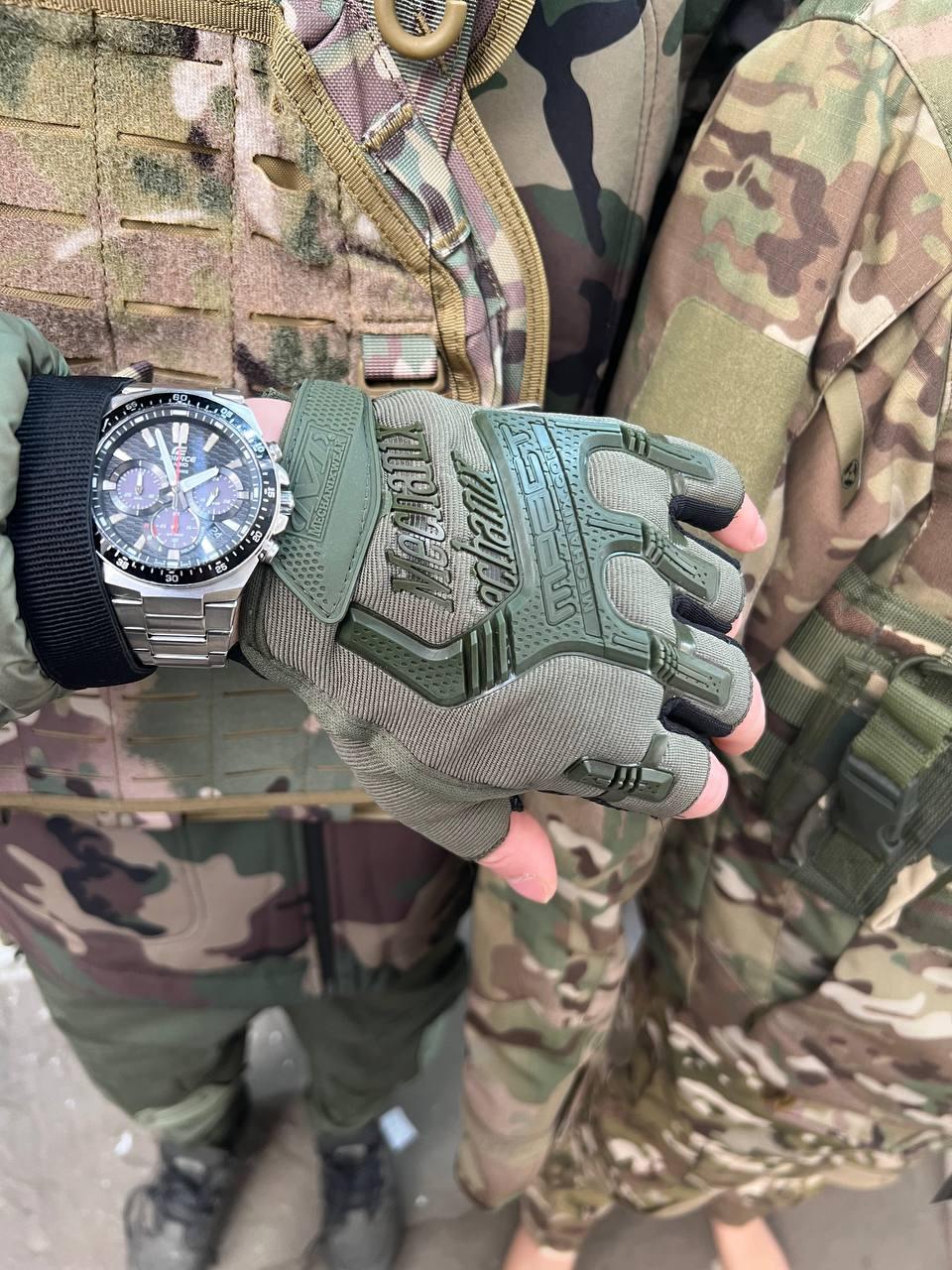 Рукавиця безпала Mechanix олива - Зображення 3