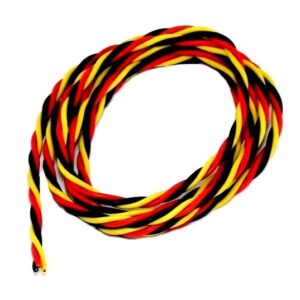 Сервопровід QJ 22 AWG скручений (JR), 1 метр