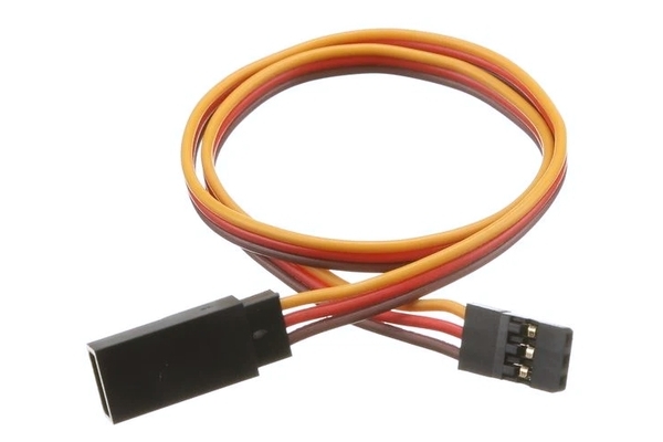 50 шт - Подовжувач 26AWG для сервоприводів JR (20 см)