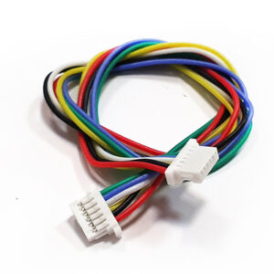 50 шт - Кабель силіконовий Micro JST SH 1.0 F 6 pin - Micro JST SH 1.0 F 6 pin 30AWG (200 мм)