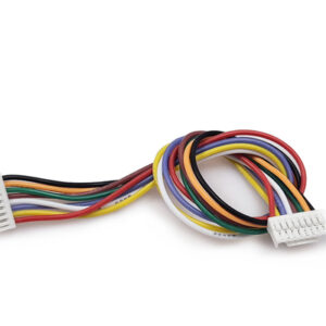 Кабель силіконовий Micro JST GH F 8 pin - Micro JST GH F 8 pin 30AWG (150 мм)