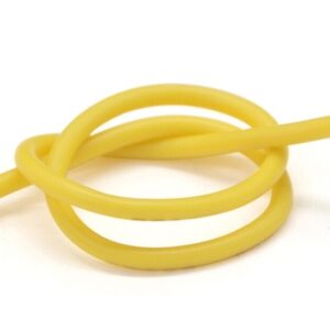Провід силіконовий QJ 22 AWG (жовтий), 1 метр