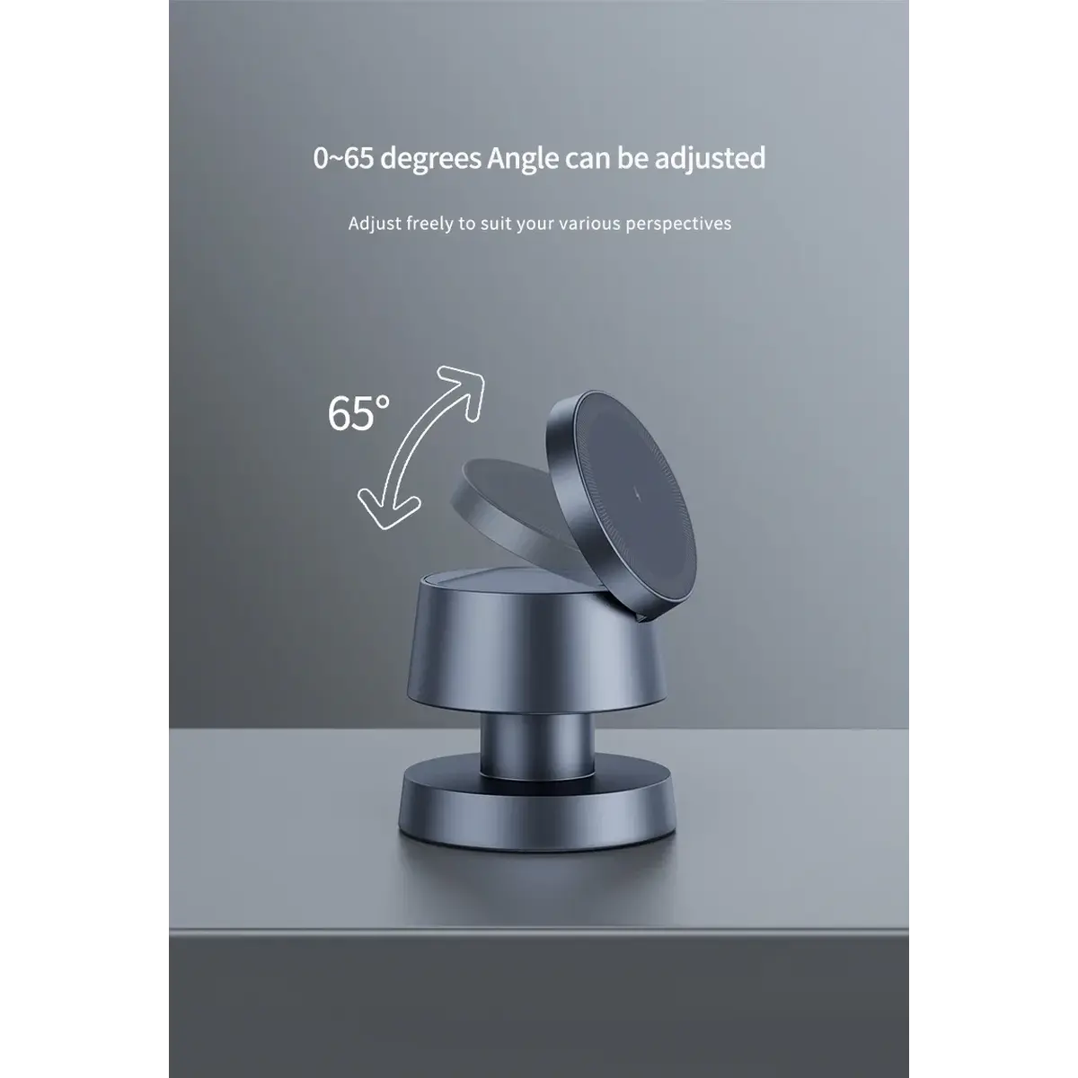 Беспроводное зарядное устройство СТЕНД 4в1 WS40AP-25W Lightning магнит телефон часы наушники ночник Графіт - Зображення 5