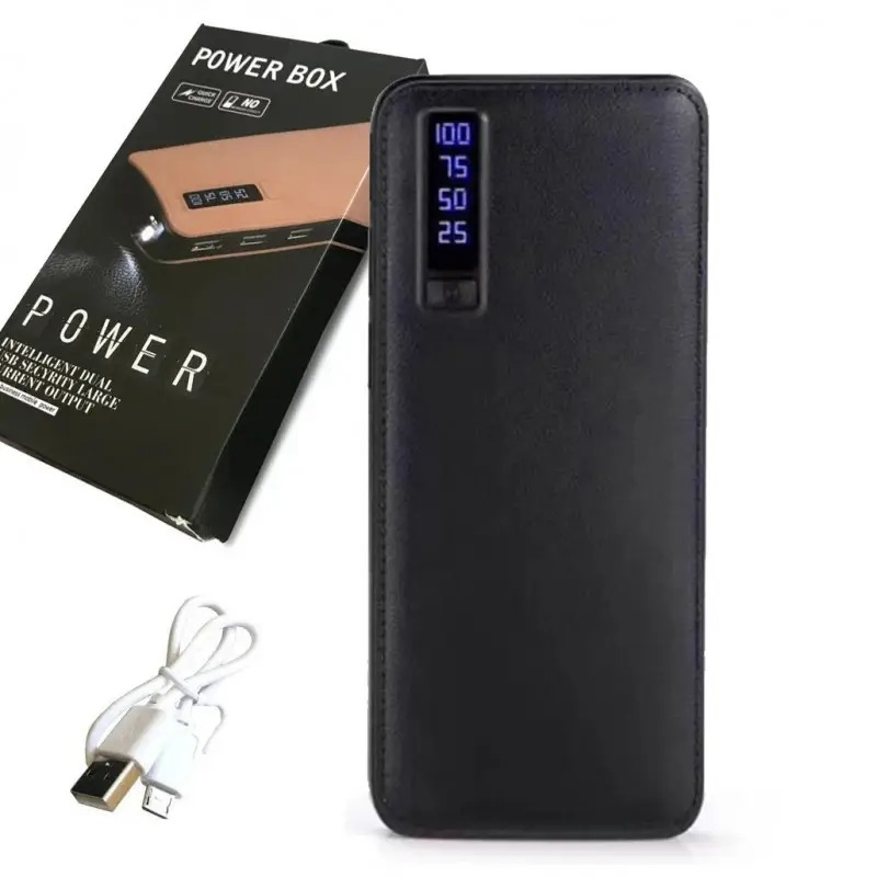 Портативний зарядний пристрій Павербанк 50000 mAh 3хUSB Power Bank Smart Tech Black - Зображення 4