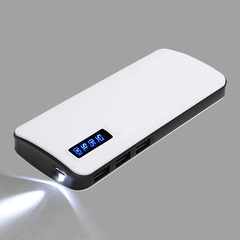 Портативний зарядний пристрій Павербанк 50000 mAh 3хUSB Power Bank Smart Tech White - Зображення 3