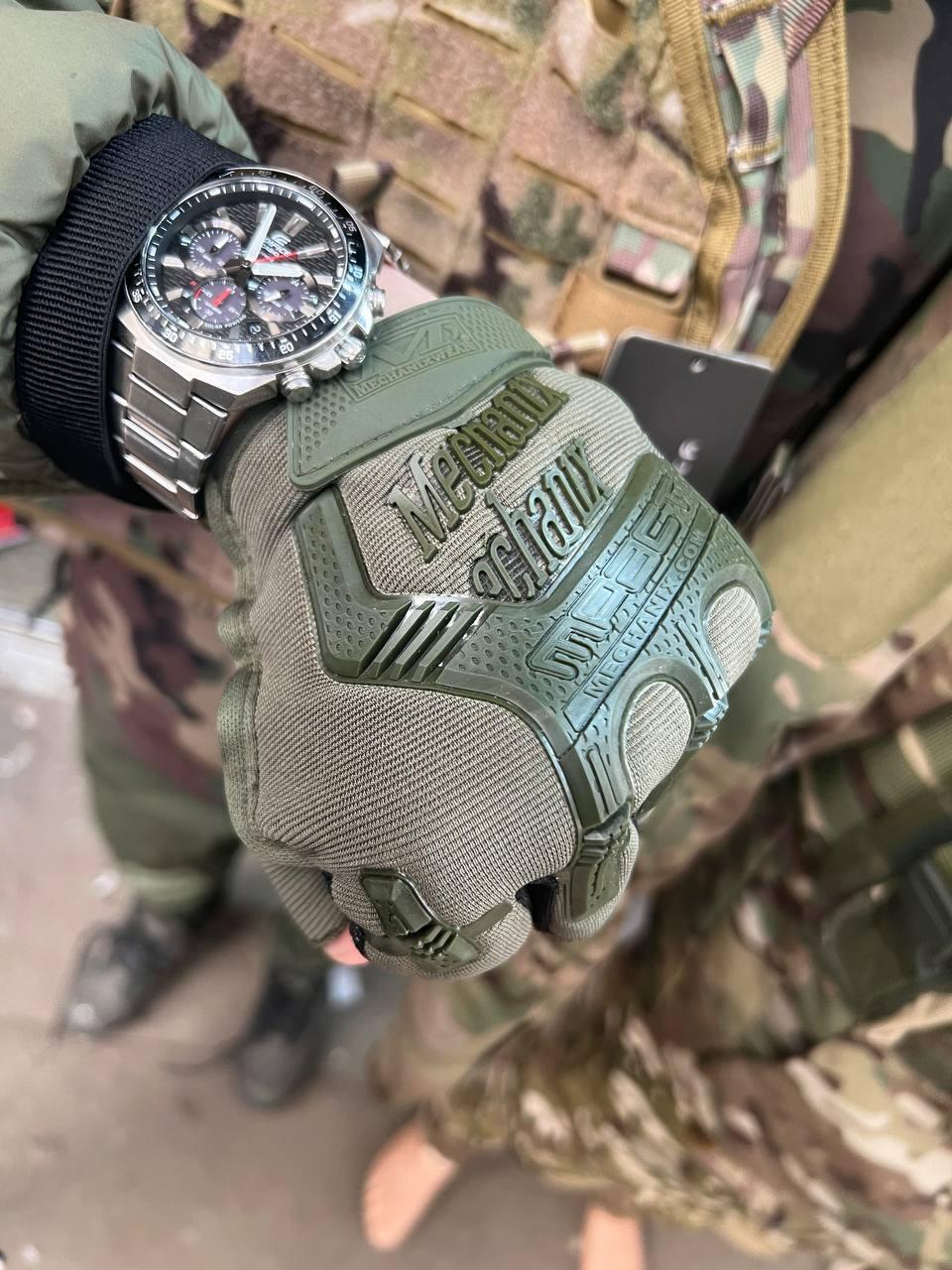 Рукавиця безпала Mechanix олива - Зображення 5