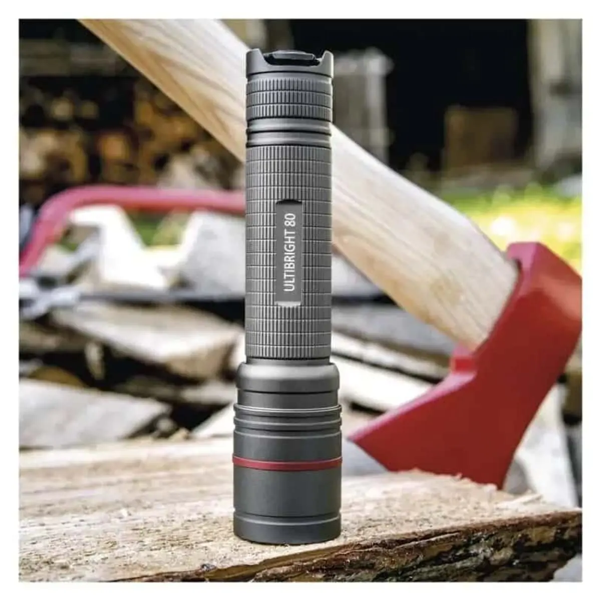 Ліхтар акумуляторний Emos P3180 Ultibright 80 600 Lm 2600 mAh метал фокус - Зображення 5