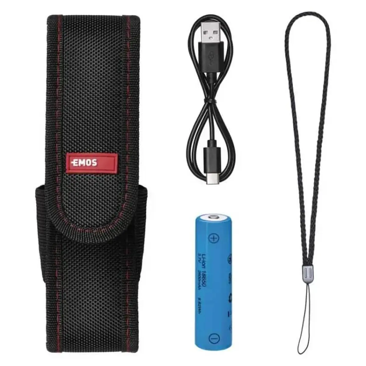 Ліхтар акумуляторний Emos P3180 Ultibright 80 600 Lm 2600 mAh метал фокус - Зображення 7