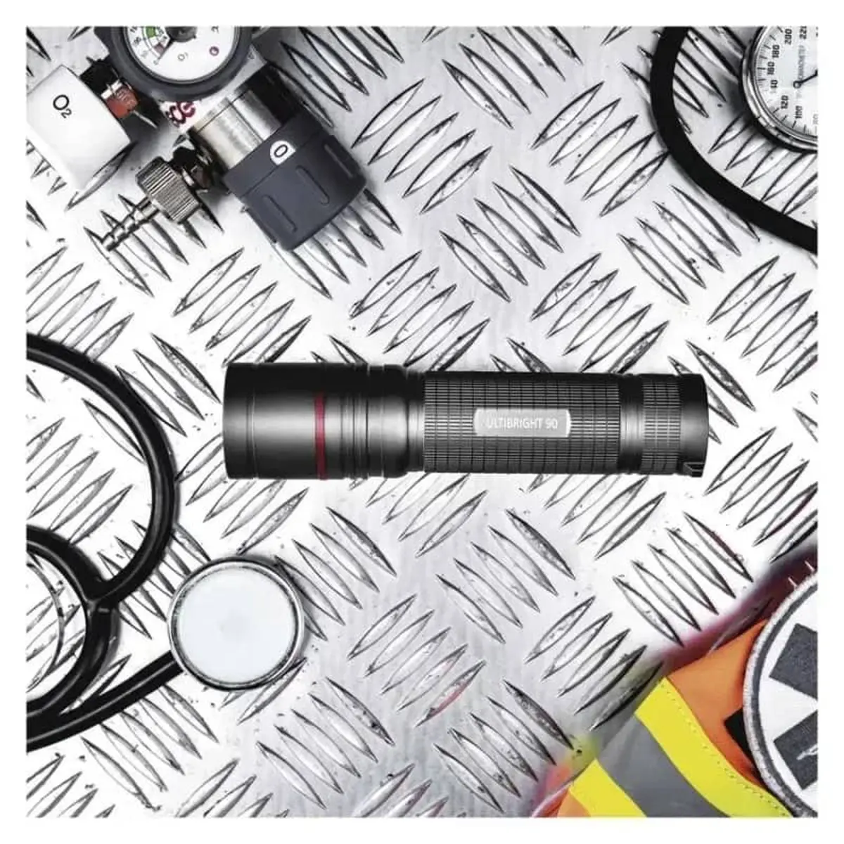 Ліхтар акумуляторний Emos P3190 Ultibright 90 1200 Lm 5000 mAh метал фокус - Зображення 4