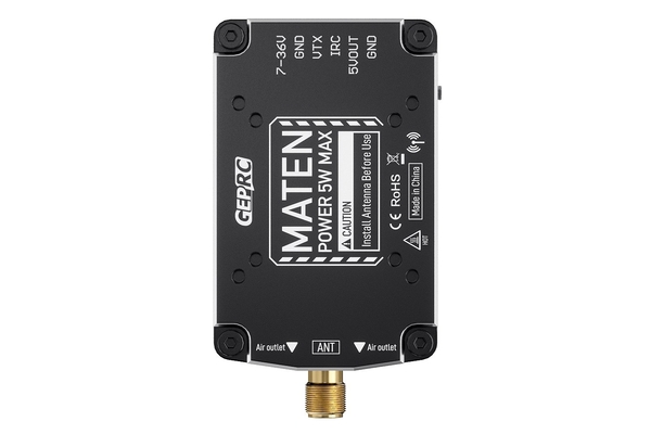 Відеопередавач GEPRC MATEN 1.2G VTX PRO 5W - Зображення 4