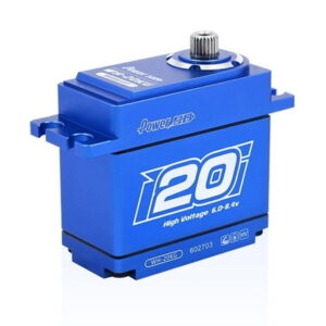 Сервопривід стандарт 82г Power HD WH-20KG 20кг/0.08сек цифровий з вологозахистом