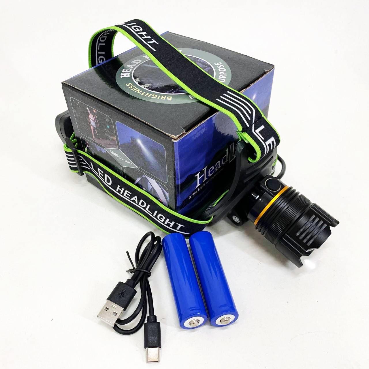 Ліхтар налобний A16-GT 2x18650 - Зображення 4