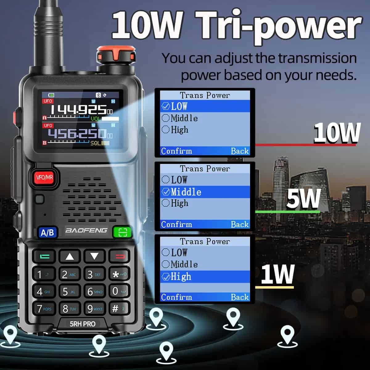 Рація Baofeng UV-5RH 10W Type-C - Зображення 3
