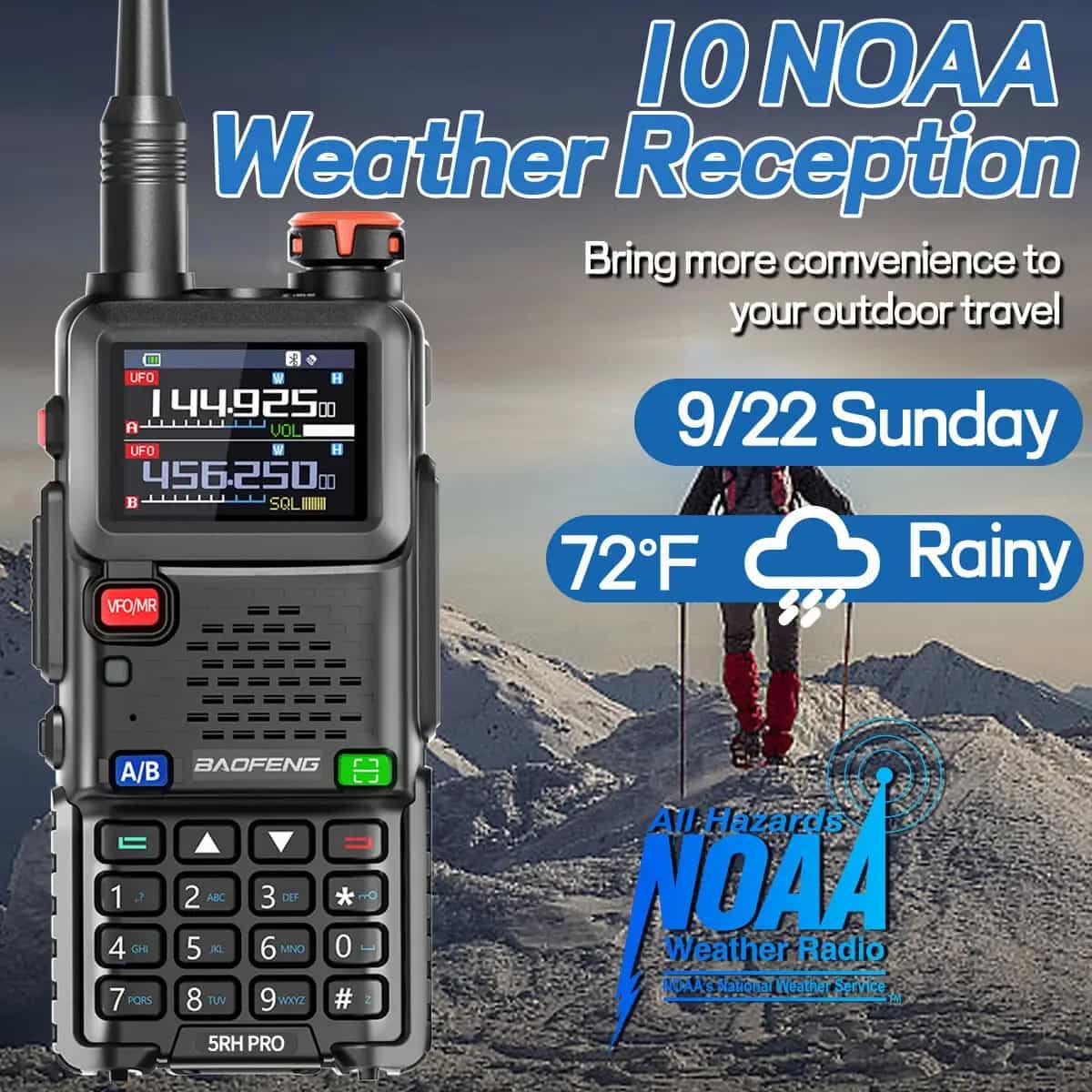 Рація Baofeng UV-5RH 10W Type-C - Зображення 4