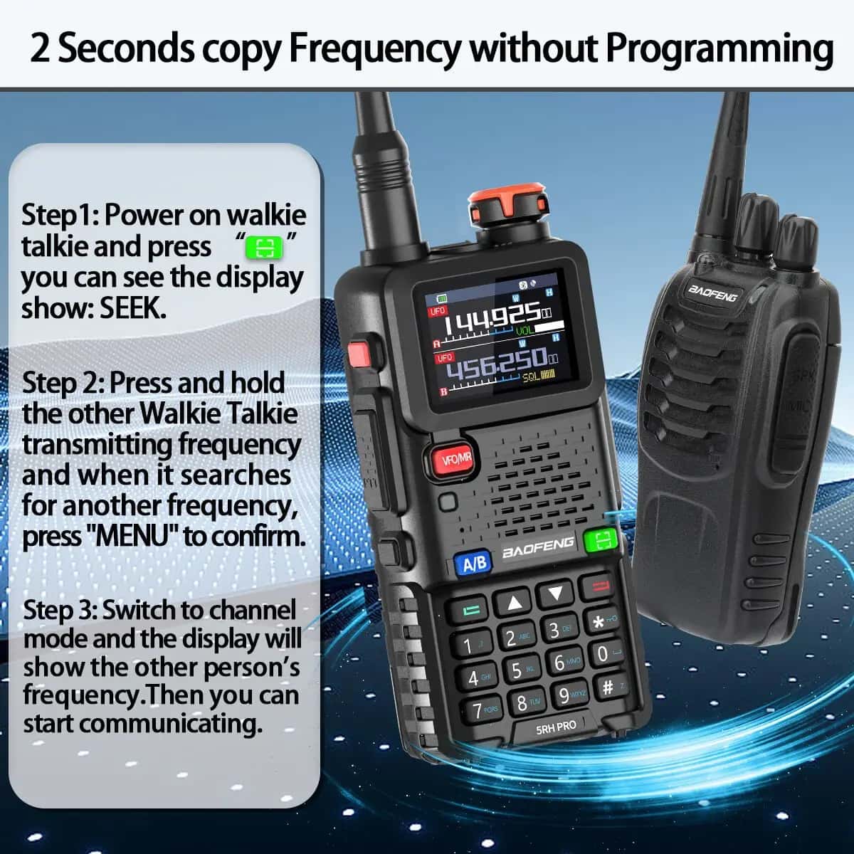 Рація Baofeng UV-5RH 10W Type-C - Зображення 5