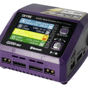 Зарядний пристрій кватро SkyRC Q200neo 200W/400W з/БЖ універсальний (SK-100197)