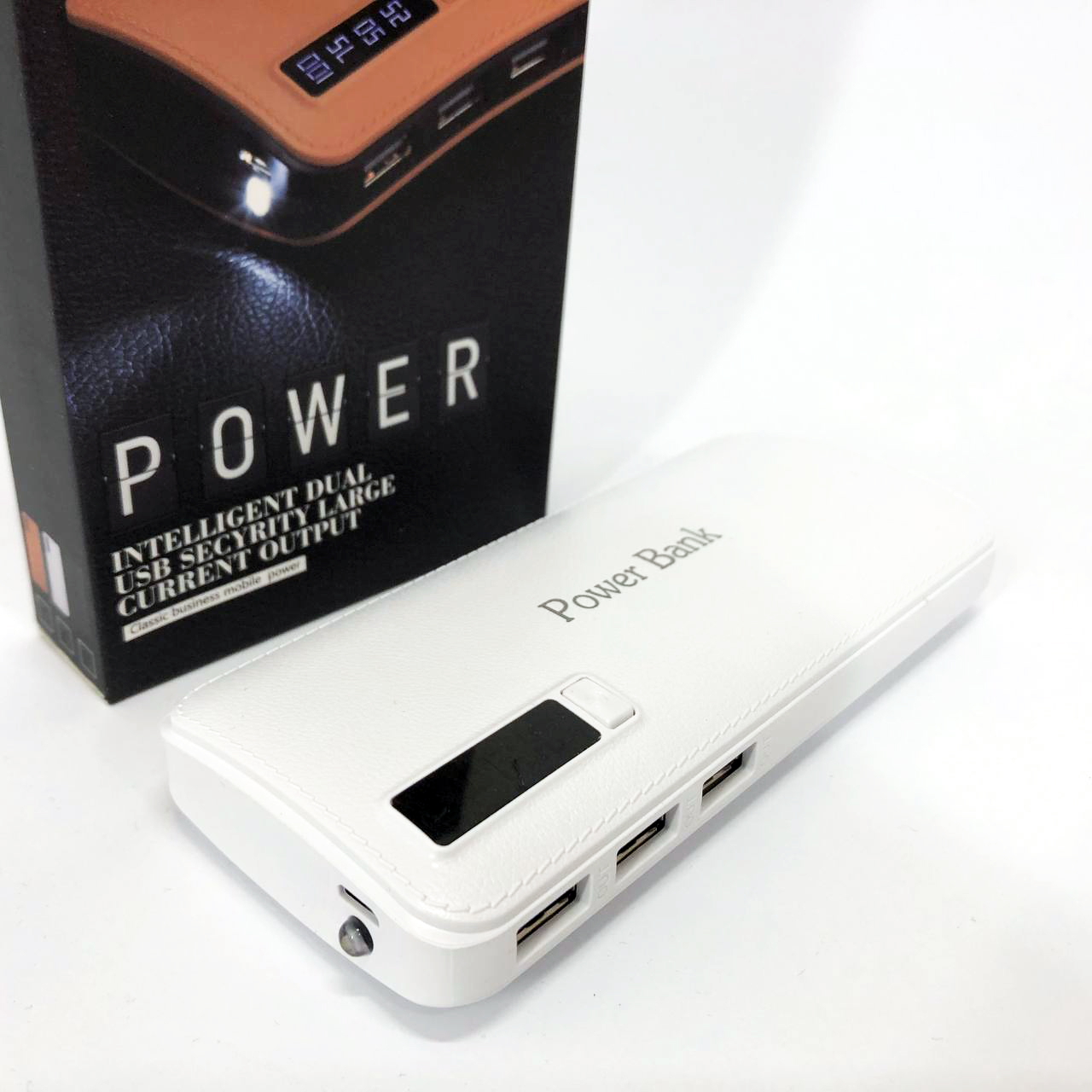 Портативний зарядний пристрій Павербанк 50000 mAh 3хUSB Power Bank Smart Tech White - Зображення 14
