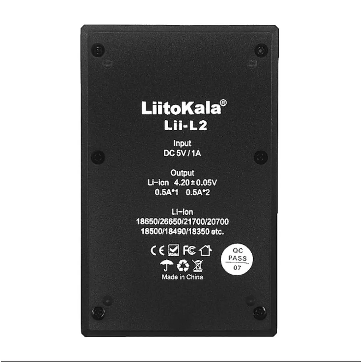 Універсальний зарядний пристрій LiitoKala Lii-L2 на 2 канали - Зображення 3