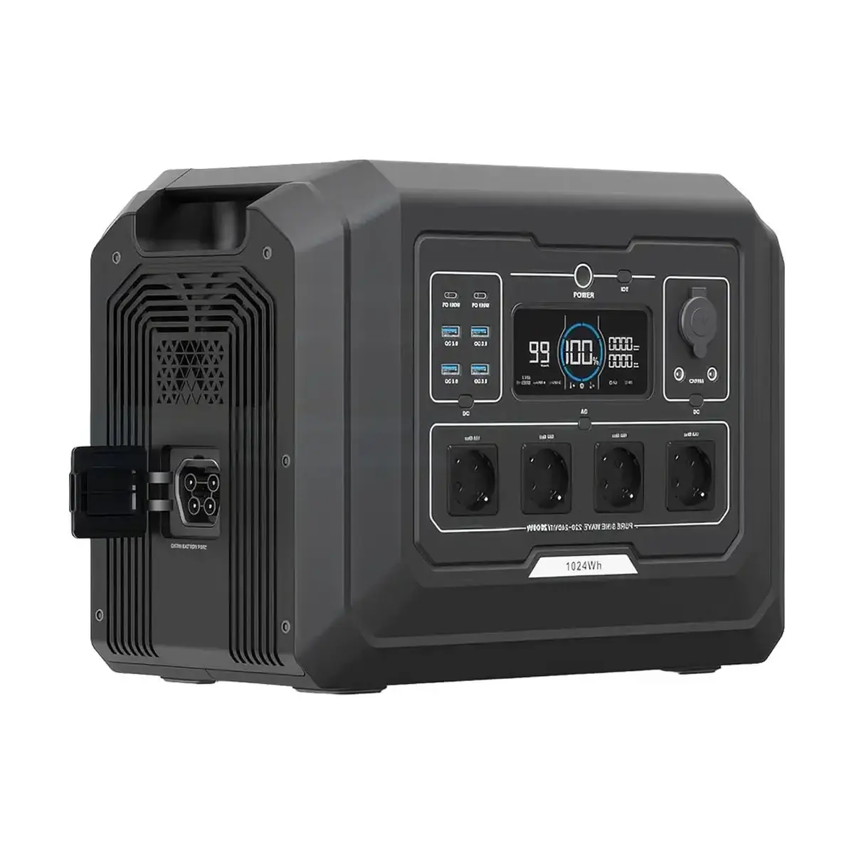 Зарядна станція Oupes S1 2000W LiFePO4 1024Wh - Зображення 2