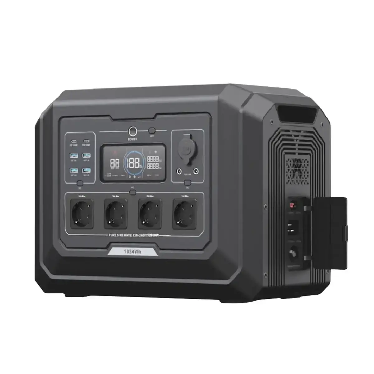 Зарядна станція Oupes S1 2000W LiFePO4 1024Wh - Зображення 3