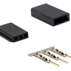 Конектори AMASS для сервоприводів Futaba Female позолочені 100 шт.