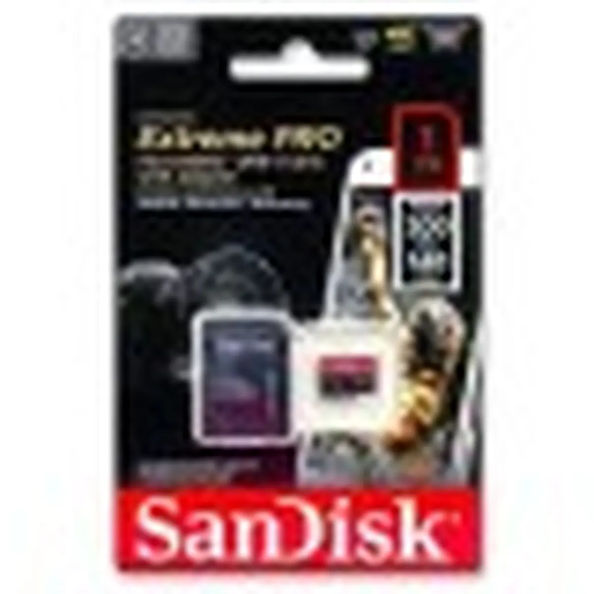 Карта пам'яті SanDisk 1 TB microSDXC UHS-I U3 Extreme Pro + SD Adapter - Зображення 4