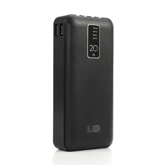 Power Bank King Power KP-27 20000 mAh 4 вбудованих кабеля - Зображення 4